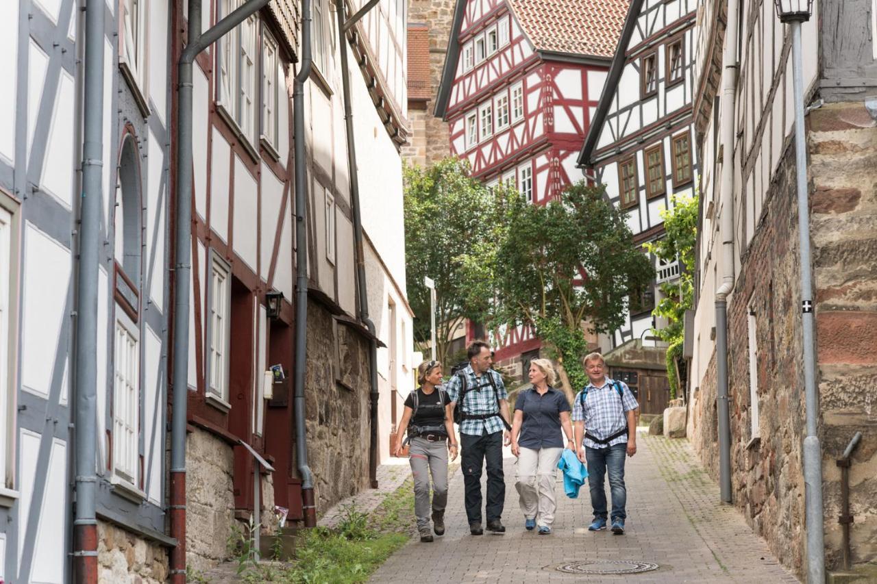 Hotel Goldflair Am Rathaus Korbach Buitenkant foto